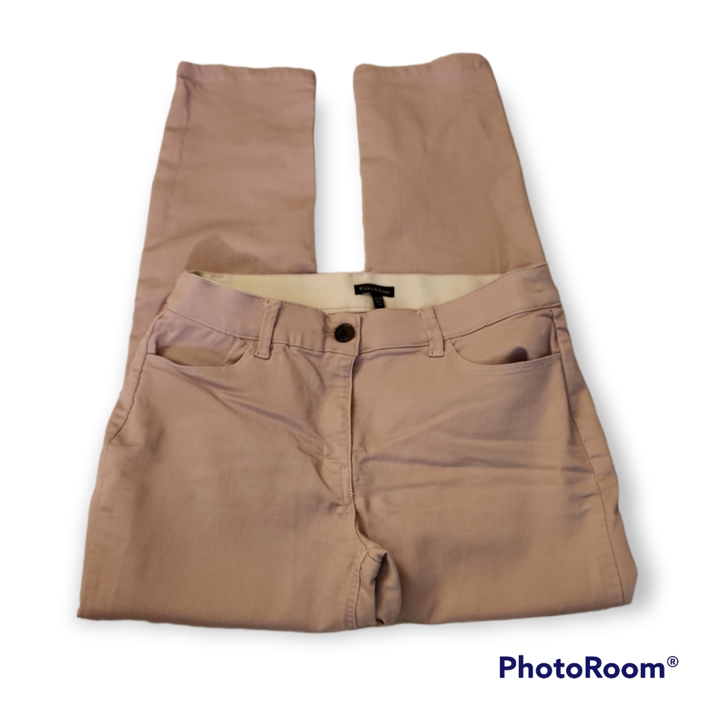 Violets & Roses Light Purple Skinny Ankle Pants Size 6